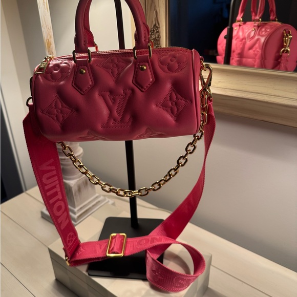 Louis Vuitton Handbags - Louis Vuitton Bubblegram Papillon BB in Dragon Fruit